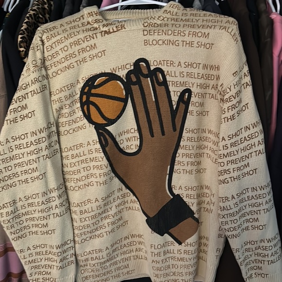 ZARA Basketball Vintage Sweater - Picture 1 of 4